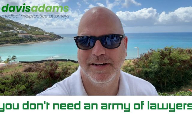 Jess Davis - you don't need an army of lawyers