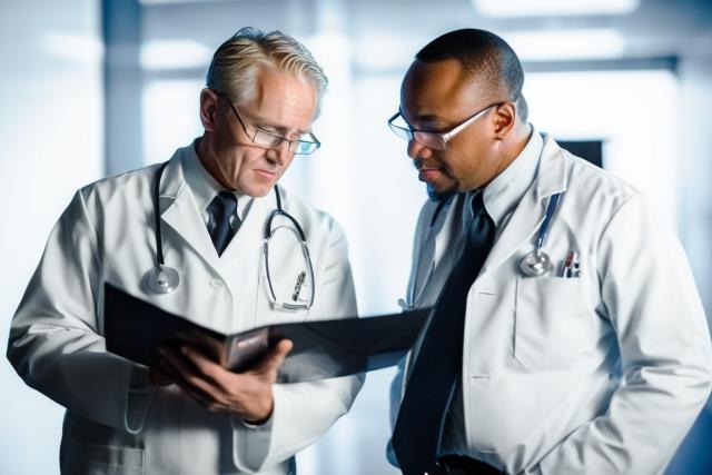 Doctors Reviewing report for untreated UTI