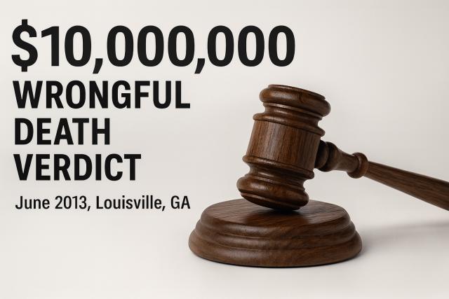 Wrongful Death Verdict