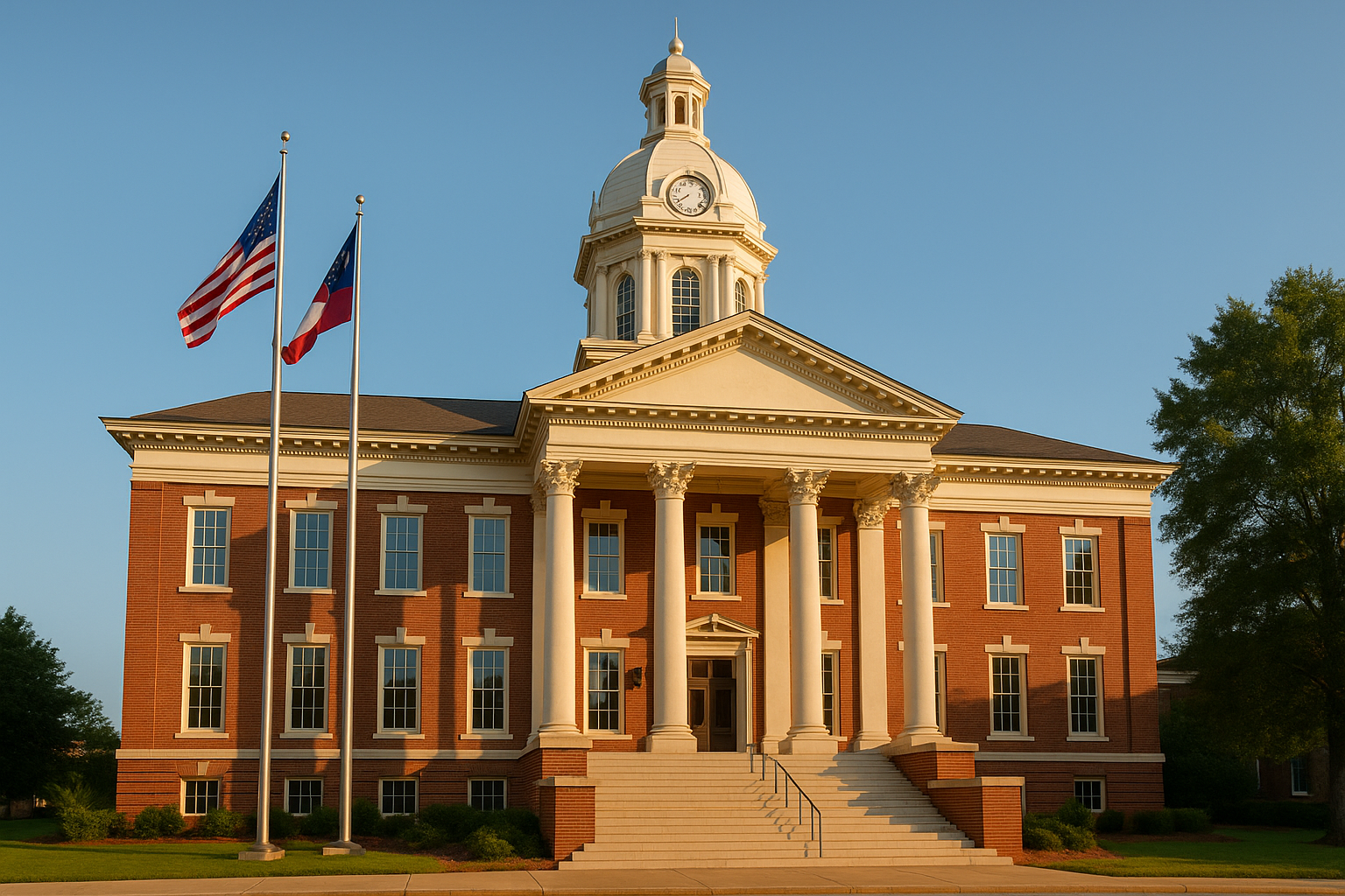 Georgia courthouse building
