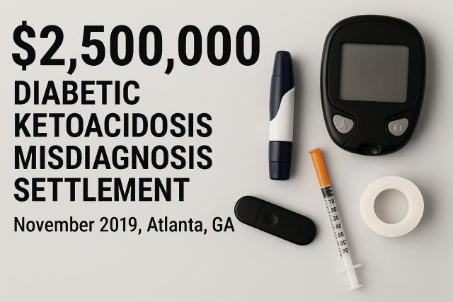 Atlanta Family Secures $2,500,000 Medical Malpractice Settlement After ER Fails to Diagnose Diabetic Ketoacidosis in Child