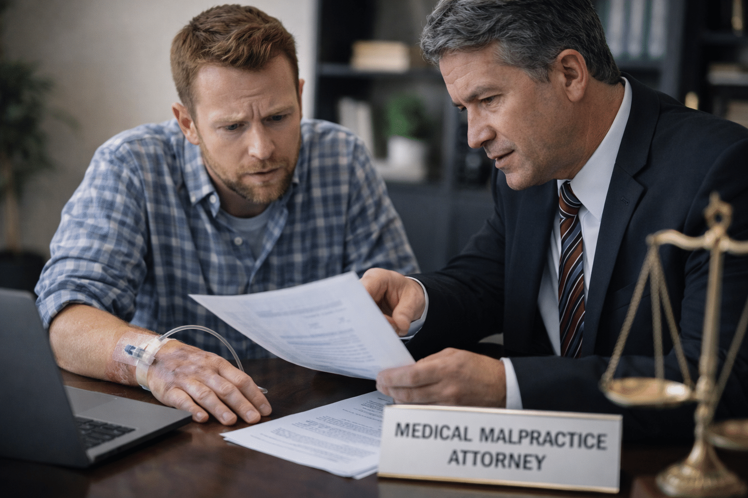 Legal consultation on medical malpractice